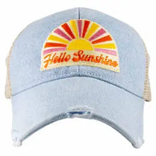 Load image into Gallery viewer, Hello Sunshine Trucker Hat
