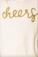 Load image into Gallery viewer, Cheer Cream Pullover Sweater
