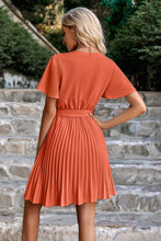 Load image into Gallery viewer, Sunset Pleated Dress
