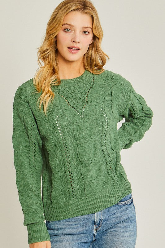 Cozy Days Chenille Sweater